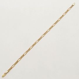 PULSERA FIGARO 3*1 21CM /O.ROJO