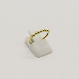 ANILLO BOLITAS /O.AMARILLO