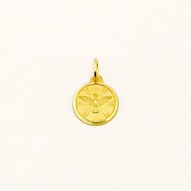 MEDALLA ESPIRITU SANTO 10MM /O.AMARILLO