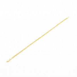 PULSERA GROUMET JULIANA x18CM /O.AMARILLO
