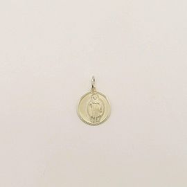 MEDALLA ARCANGEL GABRIEL 15MM /PLATA