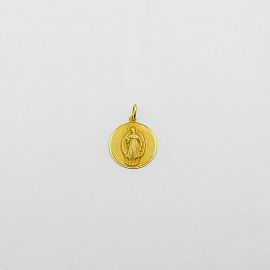 MEDALLA ARCANGEL GABRIEL 15MM /O.AMARILLO