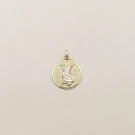 MEDALLA SAN MIGUEL ARCANGEL 17MM /PLATA