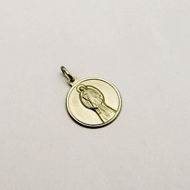 MEDALLA ARCANGEL GABRIEL 20MM /PLATA
