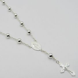 COLLAR DENARIO 152 Nº7x45CM /PLATA