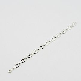 PULSERA TIPO GUCCI 20CM /PLATA