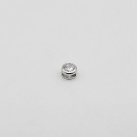 DIJE SUSANO 6MM CUBIC /O.BLANCO