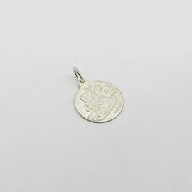 MEDALLA SAN JORGE 13MM /PLATA