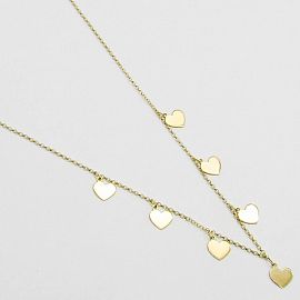 COLLAR CORAZONES  /O.AMARILLO