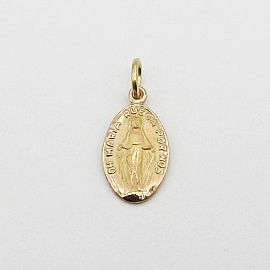 MEDALLA MILAGROSA 9x13MM /O.ROJO