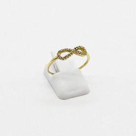 ANILLO INFINITO CUBICS 3622 /O.AMARILLO