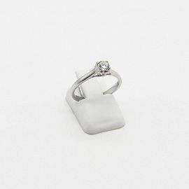 ANILLO CINTILLO SOLITARIO 3627 /O.BLANCO
