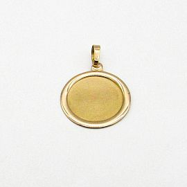 MEDALLA VIROLA 20MM /O.ROJO