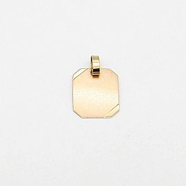 MEDALLA PARA GRABAR 12x15MM /O.ROJO