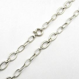 GARGANTILLA OVALOS MARINERO 933x50CM /PLATA