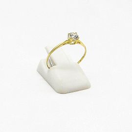 ANILLO CINTILLO SOLITARIO 3538 /O.AMARILLO