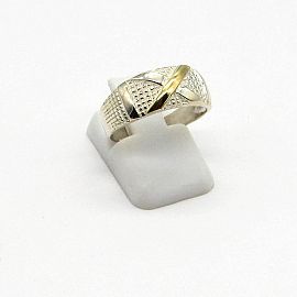 ANILLO BOMBE X /PLATA Y ORO