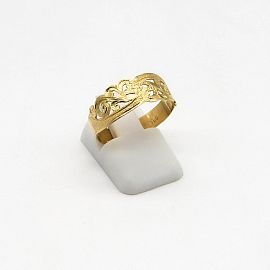 ANILLO FILIGRANA F141 /O.ROJO