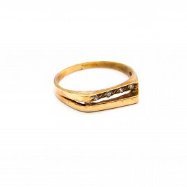 ANILLO ESCALONADO CUBICS /O.ROJO