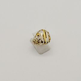 ANILLO CALADO /PLATA Y ORO