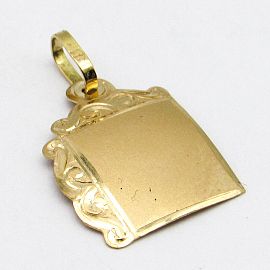 MEDALLA FILIGRANA G710 /O.ROJO
