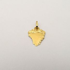 MEDALLA RACIMO FILIGRANA G710 /O.ROJO