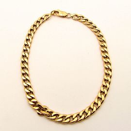 PULSERA GROUMET 21CM /O.ROJO