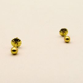 AROS BOLA 3MM /O.AMARILLO