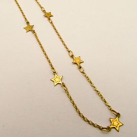 COLLAR ESTRELLAS *7 /O.ROJO