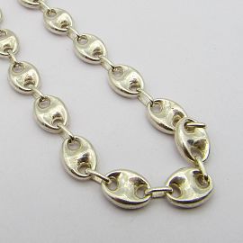 COLLAR TIPO GUCCI N°3 45CM /PLATA