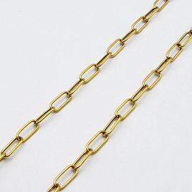 COLLAR OVALOS 45CM /O.ROJO