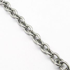PULSERA OVALOS MARINERO /ACERO