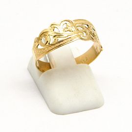 ANILLO FILIGRANA F141 /O.ROJO