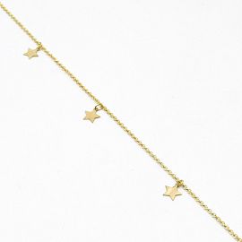 TOBILLERA ESTRELLAS*6 25CM/O.ROJO