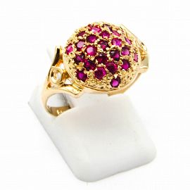 ANILLO FRUTILLON F7225 /O.ROJO