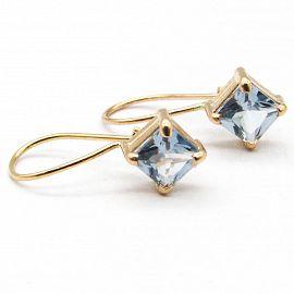 AROS CUBIC ROMBO BRISURA /O.ROJO