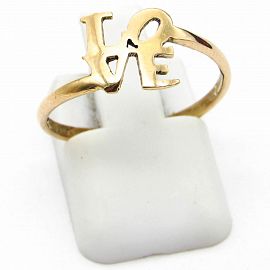 ANILLO LOVE /O.ROJO