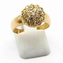 ANILLO FRUTILLA CUBICS 3226 /O.ROJO