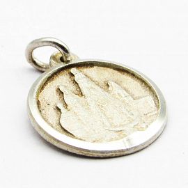 MEDALLA VIRGEN DE ITATI 12MM /PLATA