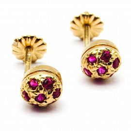 AROS FRUTILLA CAF7 /O.ROJO