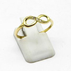 ANILLO INFINITO CUBICS /O.AMARILLO