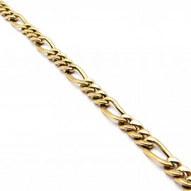 PULSERA FIGARO 3*1 21CM /O.ROJO