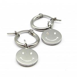 AROS ARGOLLA 14MM CIRCULO PIEDRAS /ACERO 