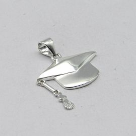 DIJE GORRO GRADUACION /PLATA