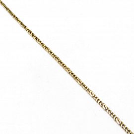 PULSERA JULIANA,GROUMET 21CM /O.ROJO
