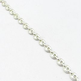 PULSERA TIPO GUCCI N°1 18CM /PLATA