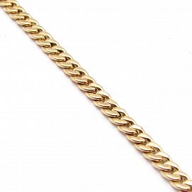 PULSERA GROUMET 21CM /O.ROJO