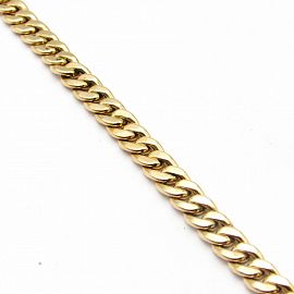 PULSERA GROUMET 21CM /O.ROJO