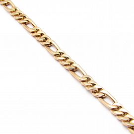 PULSERA FIGARO 3*1 21CM /O.ROJO