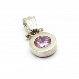 DIJE CUBIC 10MM /PLATA